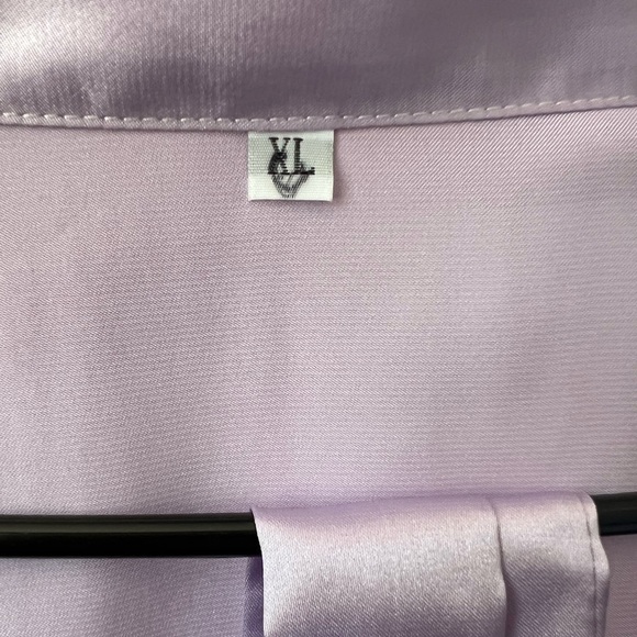 Bridesmaid Robe Purple - Picture 3 of 3